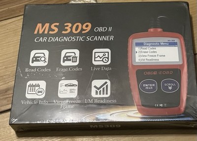 MS309 OBDII/EOBD Car Diagnostic Scanner Code Reader   New Sealed