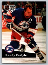 1991-92 Pro Set #273 Randy Carlyle
