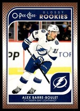 2021-22 Upper Deck O-Pee-Chee Glossy Rookies Bronze Alex Barre-Boulet Tampa Bay