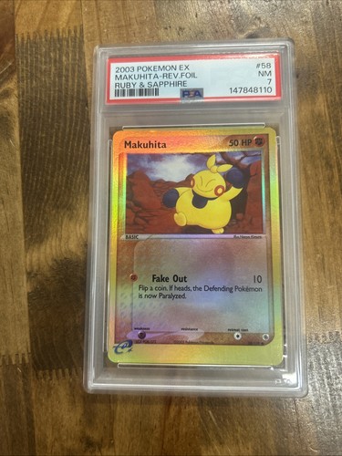 Makuhita graded PSA 7 for sale on eBay