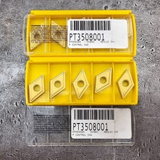 Qty 5 Kennametal DNMG 150408K DNMG432K 1160364 KC850 Grade Carbide Inserts