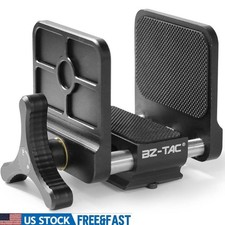 CNC Machined Aluminum Shooting Saddle Clamp Universal Tripod Bipod Grip Tool New