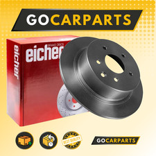 FOR Nissan Sentra 1.6 2014>2024 292 mm Rear BRAKE DISCS X2 Solid EICHER