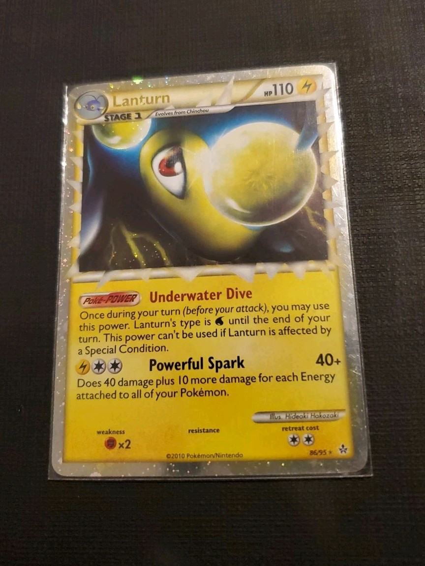 Lanturn Prime 86/95 - HGSS Unleashed - Pokemon Card