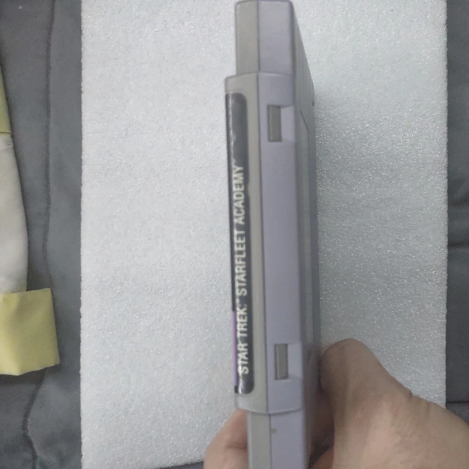 Star Trek Starfleet Academy SNES Authentic Cartridge Only Tested - Image 4 of 4