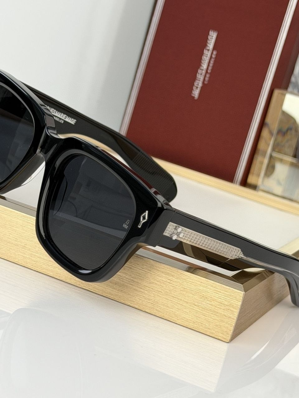 Jacques Marie Mage SNOB Black Sunglasses Eyeglasses Frame Luxury Handmade Japan image 2