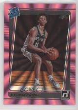 2021-22 Panini Donruss Rated Rookie Holo Pink Laser Joshua Primo #212 0w0m