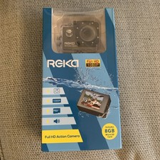 Reka Full HD Action Camera Full HD 1080P - 8GB SD card. Microphone. Waterproof.