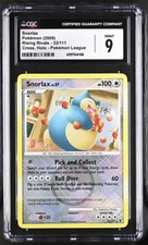 CGC 9 Pokemon TCG 2009 Rising Rivals #33/111 Snorlax on eBay