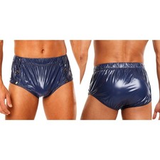 Men Waterproof Washable Underwear Diaper Cover Special Needs Incontinence Brief