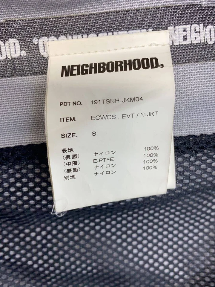 СОСЕДСТВО горная парка, размер S, нейлон, черный, 191TSNH-JKM04, 19AW, ECWCS.EV - Изображение 4 из 4