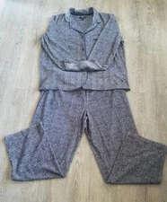 Vera Wang Soft Cozy Two Piece Ladies Striped Pajama Set Size L