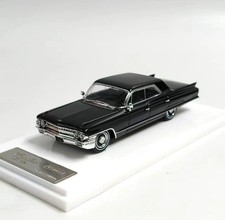 Mk Miniatures 164 Cadillac Sedan Deville 1962 Diecast Metal Car Black