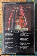 Vintage Rock Compilation K-Tel 1980 Audio Cassette Tape Deep Purple Santana