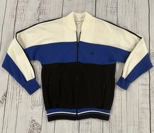 Christian Dior Monsieur Vintage Men's Colorblock Sweater Jacket Size M Full Zip