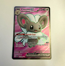 Cinccino EX 105/086 ME04 Chaos Rising Ultra Rare Holo English 2015