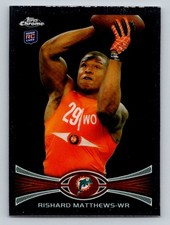2012 Topps Chrome #204 Rishard Matthews