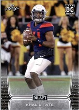 2020 Leaf Draft #46 Khalil Tate - FB