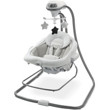 Graco Duetconnect LX Portable Baby Swing and Bouncer, Multi-Direction Baby Bounc