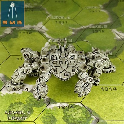 King Crab | Sir Mortimer Bombito | 3D-Printed Miniature for Battletech