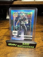 2022 Donruss Optic MICHAEL CARTER Teal Prizm /299 #152 New York Jets