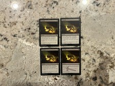 Mtg Unearth x4 - Magic the Gathering Unearth Playset LP