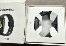 Samsung Galaxy Fit3 Bluetooth Health and Fitness Tracker Black Smartwatch