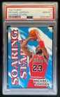 1997-98 Fleer Michael Jordan Soaring Stars #9SS Bulls PSA 10
