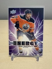 2019-20 Upper Deck Pure Energy #PE39 Leon Draisaitl - NHL Hockey Card