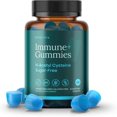 N-Acetyl Cysteine Supplement Gummies Sugar-Free MCT-Oil Coated Brand New Sealed
