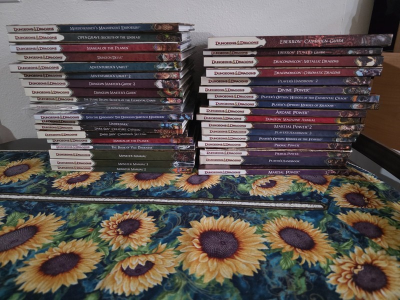 Lot Of 39 4th Ed. NEW Dungeons &Dragons Hardcover Books Smoke/Pet Free