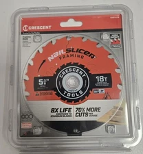Crescent 5-3/8" Framing Blade -18T- High Impact Premium Carbide - #CSBFR-518 NEW