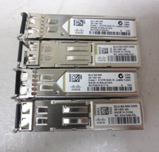 Lot of 4 Genuine Cisco GLC-SX-MM 850nm 550m SFP Transceiver 30-1301-04