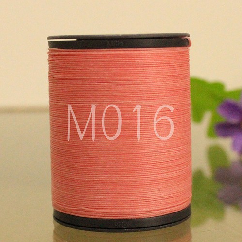 Professional Dacron waxed Thread 0.4mm 200M hand sewing leather craft work Diy - Picture 29 of 52