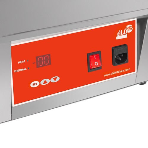 ALD Red Elektrischer Schokoladenschmelzer | 18 Pfund Temperiermaschine | 2 Tanks | Digital - Bild 8 von 11