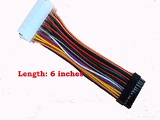 10 Pcs 6" ATX 24 Pin PSU to HP SLIMLINE Mini 24 Pin Converter Adapter Cable