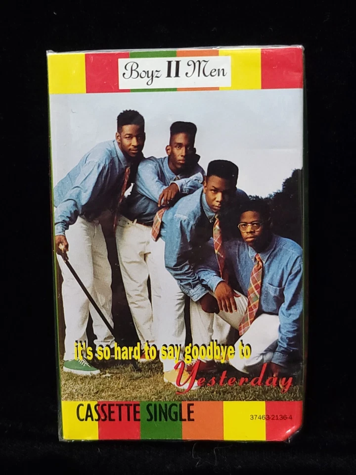 Sealed Boyz II Men It's So Hard To Say Goodbye To Yesterday Cassette Tape Single - Image 2 of 4