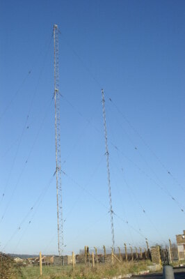 Foto 6x4 Funkmasten Clevedon BBC Radio Five Live Sender geöffnet um 2006