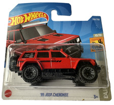 Hotwheels 95 Jeep Cheroke red 150/250