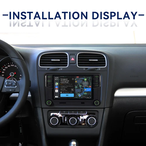 6.5" NONAME RCD360PRO 187B Für VW SKODA Grün Licht CarPlay Android Auto Radio - Bild 9 von 18