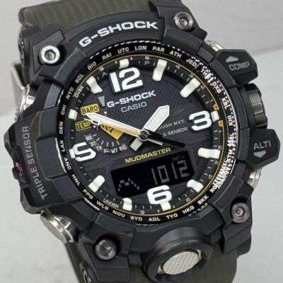 CASIO G-SHOCK Black CARBON MUDMASTER Men's Watch GWG-1000-1A3JF
