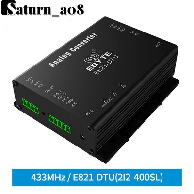 RS485 1W 433MHz 4Channel Analog ModBus RTU E821-DTU(2I2-400SL) Radar Transmitter