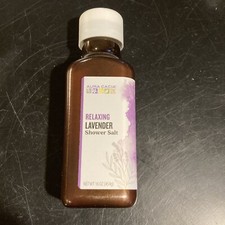 Clearing Relaxing Lavender Shower Salt Aura Cacia 16 oz Bottle