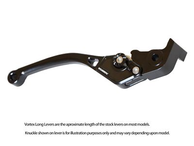 Vortex V3 2.0 Brake Lever Long Black For Moto Guzzi V7 Racer 2011-2016 LVB196