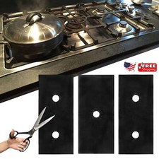 3x Gas Stove Protector Washable Reusable Stove Top Cover Burner Cover Universal