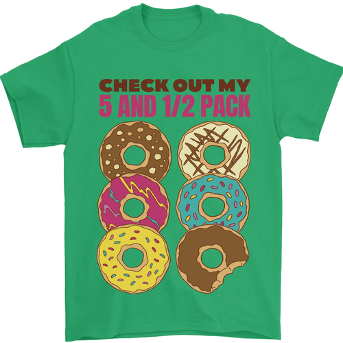 Kariert Out My 5 1/2 Packung Lustig Donut Essen Fitness Herren 100% - Picture 61 of 91