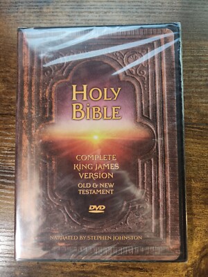 The Holy Bible - Complete King James Version: Old & New Testament DVD ...