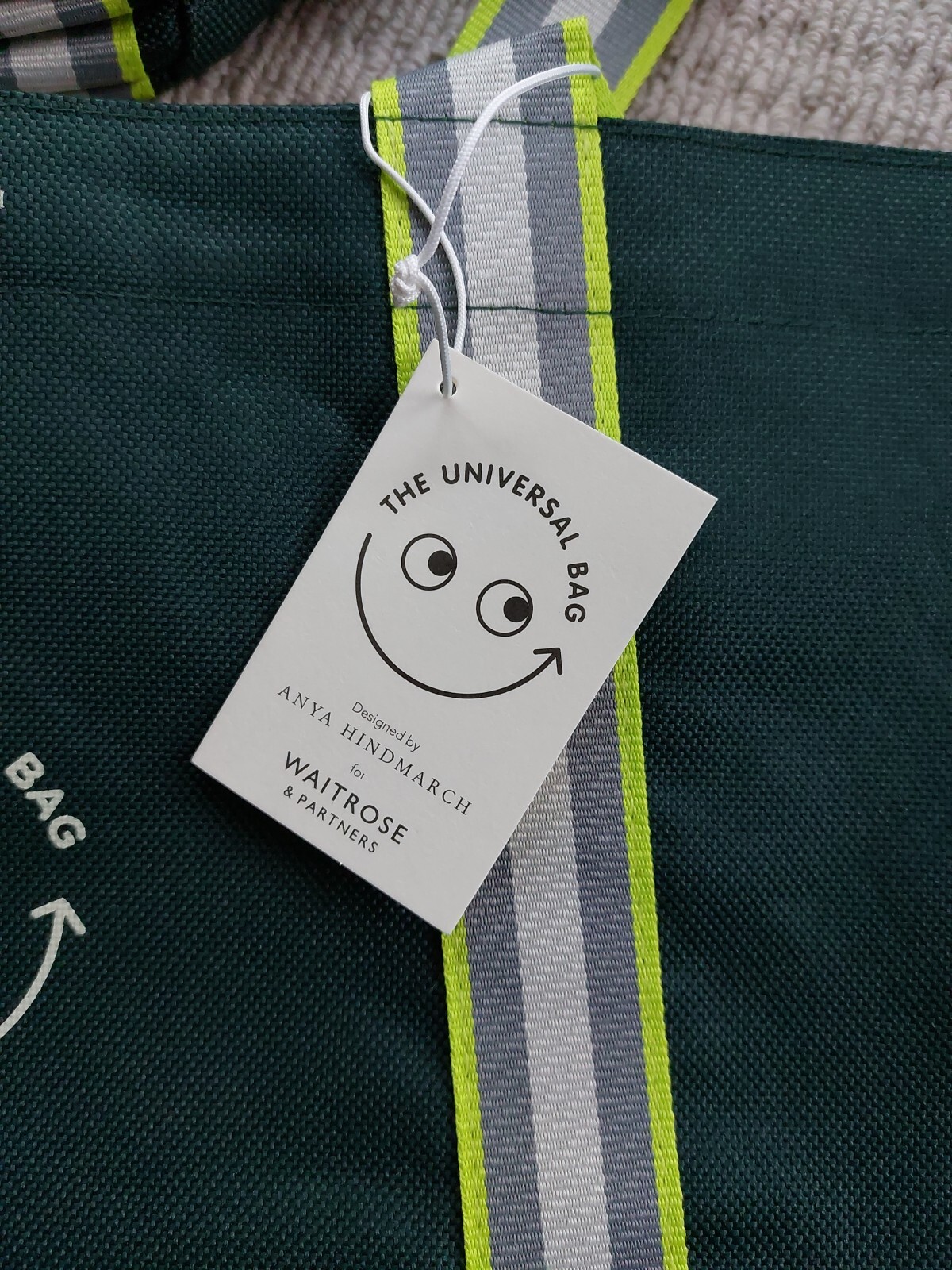 Anya Hindmarch Waitrose Bag Universal Shopper Tote Size L BRAND NEW eBay