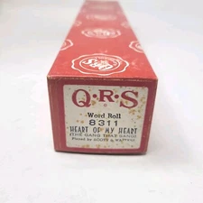 QRS Word Piano Roll, Heart Of My Heart (The Gang That Sang) #8311