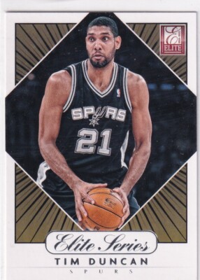 2012-13 Panini NBA Basketball Elite No. 9 Tim Duncan Elite Series